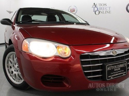 We finance 2004 chrysler sebring lx 44k 1 owner clean carfax mroof cd kylssentry