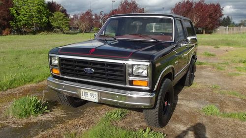 1984 ford bronco custom sport utility 2-door 5.8l