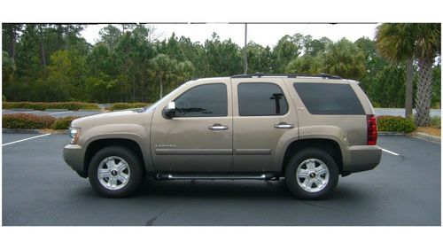 2007 chevrolet tahoe z71 5.3l flexfuel dvd sat ipod radio yukon, no reserve!!!!