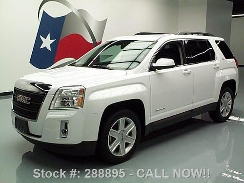 2010 gmc terrain slt heated leather rear cam only 22k! texas direct auto