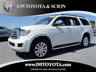 2012 toyota sequoia platinum 3200 miles