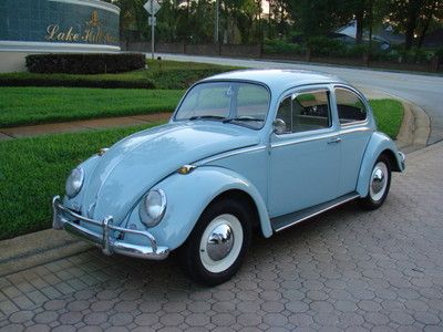 1965 vw bug original motor 12 volt system