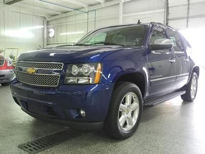 Ltz certified truck 5.3l sunroof nav cd blue 4x4 awd avalanche