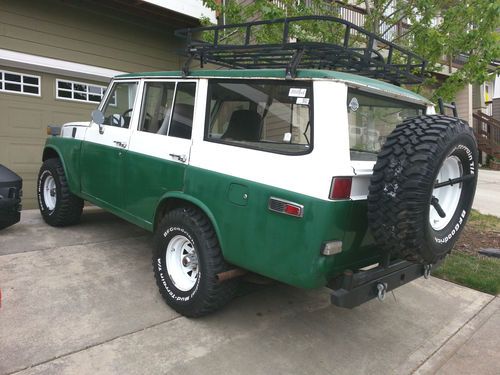 1976 toyota land cruiser base sport utility 4-door with 350 chevy motor