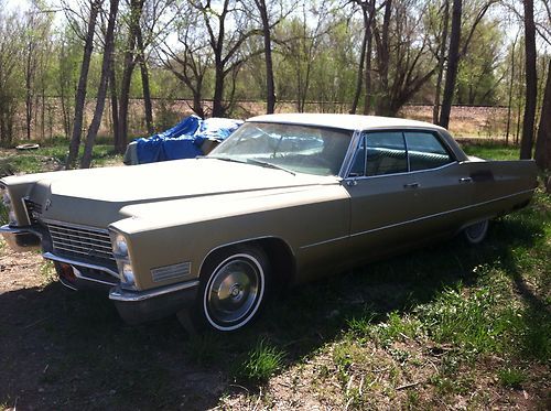 1967 cadillac deville base hardtop 4-door 7.0l