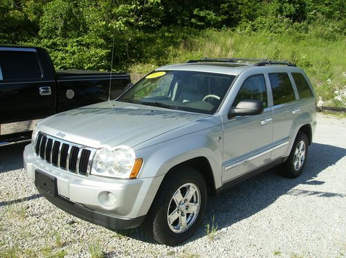 2007 jeep grand cherokee limited sport utility 4-door 5.7l hemi leather loaded