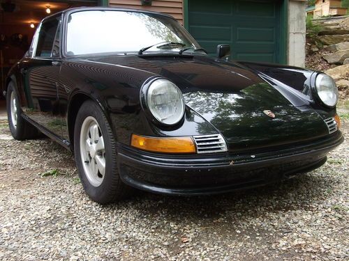 1972 porsche 911t targa   viper green  a/c