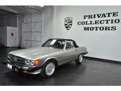 560SL* 73K MILES* BOTH TOPS* 1 OWNER CALIFORNIA CAR* BOOKS* 85 86 87 88 89, US $15,888.00, image 2