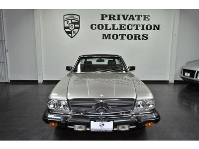 560SL* 73K MILES* BOTH TOPS* 1 OWNER CALIFORNIA CAR* BOOKS* 85 86 87 88 89, US $15,888.00, image 3