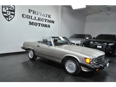 560SL* 73K MILES* BOTH TOPS* 1 OWNER CALIFORNIA CAR* BOOKS* 85 86 87 88 89, US $15,888.00, image 10