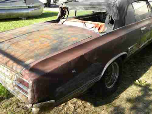 CONVERTIBLE HOT ROD RAT ROD STREET ROD CUSTOM PROJECT VERY RARE BARN FIND, image 2