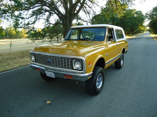 California native1972 chevy blazer