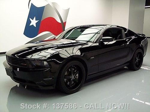 2011 ford mustang gt prem 5.0 6spd leather rear cam 40k texas direct auto