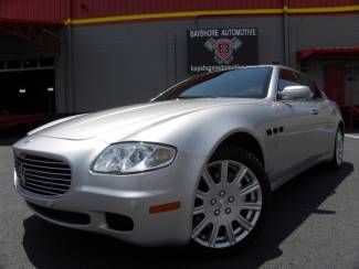 Quattroporte*nav*shades*$13k service/clutch*carfax cert*1 owner*we finance*fla