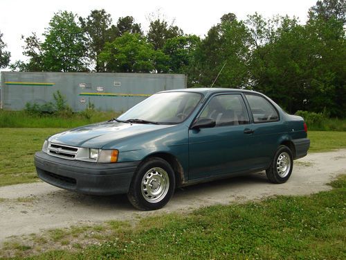 No reserve 1994 toyota tercel. 4 cyl. manual trans. like corolla or civic.