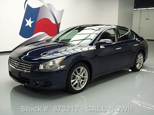 2010 nissan maxima 3.5 sv sunroof htd leather 36k miles texas direct auto