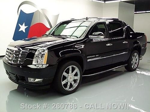 2011 cadillac escalade ext lux awd sunroof nav 22's 31k texas direct auto