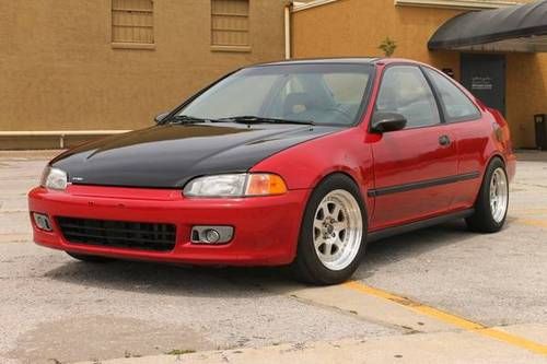 1995 honda civic dx coupe h22a4 swap 240hp lsd j-mags coil overs 0 accidents