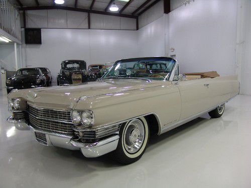 1963 cadillac eldorado biarritz convertible, factory a/c &amp; bucket seats!