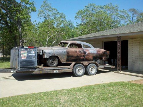 1953 chevrolet club coupe kustom chop top sled hot rod project