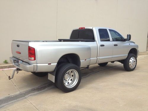 2004 dodge ram 3500 slt sport dually 5.9l i6 4x4 twin turbo pwr 75k cruise mods