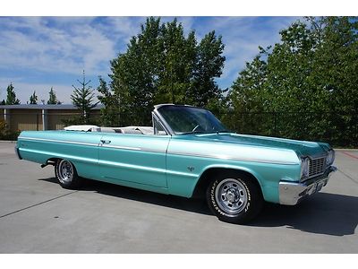 1964 chevy impala ss 327 convertible