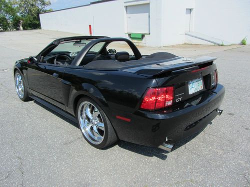 2002 FORD MUSTANG GT CONVERTIBLE SUPERCHARGED 5-SPEED ONLY 41K MILES WOW, image 4