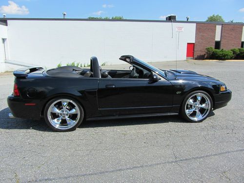 2002 FORD MUSTANG GT CONVERTIBLE SUPERCHARGED 5-SPEED ONLY 41K MILES WOW, image 15