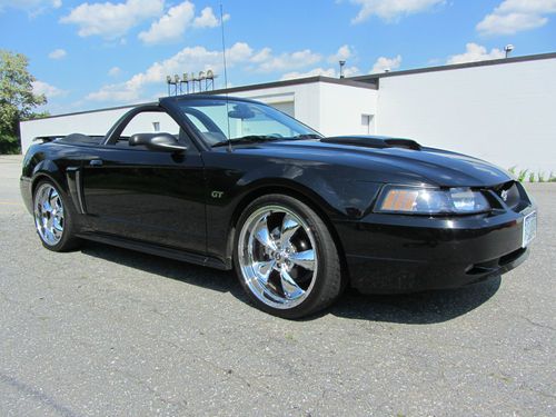 2002 FORD MUSTANG GT CONVERTIBLE SUPERCHARGED 5-SPEED ONLY 41K MILES WOW, image 20