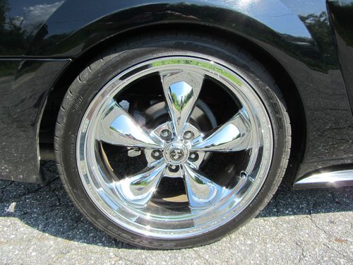 2002 FORD MUSTANG GT CONVERTIBLE SUPERCHARGED 5-SPEED ONLY 41K MILES WOW, image 23