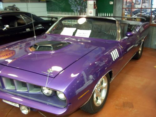 1971 cuda convertable