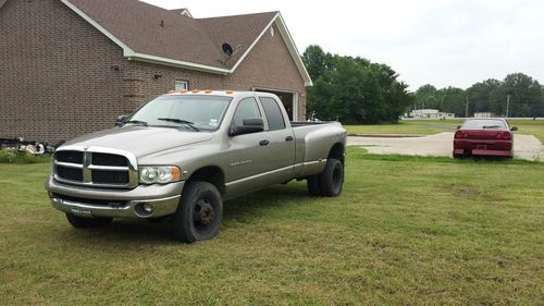 04 dodge ram 3500 5.9 diesel 4 door 4x4 6 speed manual transmission