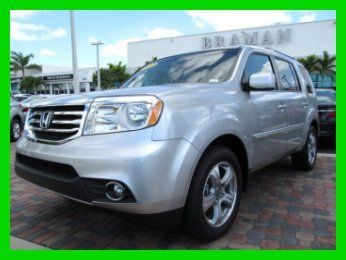 12 alabaster silver exl 3.5l v6 i-vtec 8-passenger suv *heated leather seats *fl