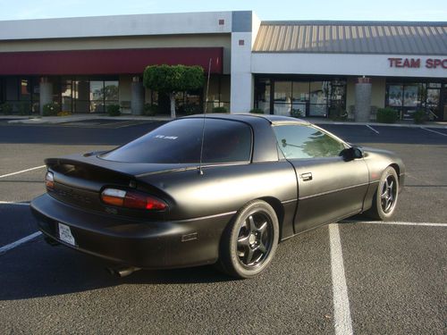 2002 SS 5.7 LS1 V8 T-Tops Leather SLP Rust Free RARE 345HP AZ Car Matte Black, US $8,900.00, image 4
