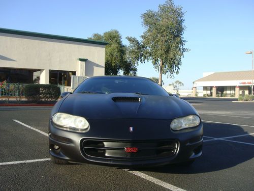 2002 SS 5.7 LS1 V8 T-Tops Leather SLP Rust Free RARE 345HP AZ Car Matte Black, US $8,900.00, image 6