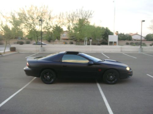 2002 SS 5.7 LS1 V8 T-Tops Leather SLP Rust Free RARE 345HP AZ Car Matte Black, US $8,900.00, image 12