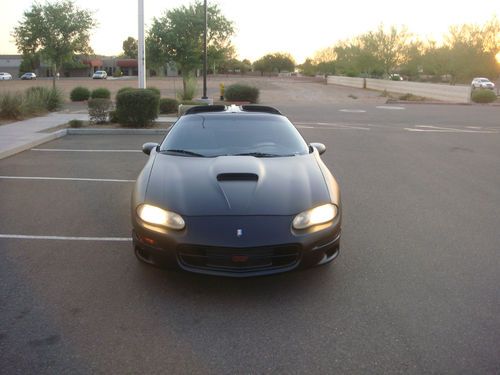2002 SS 5.7 LS1 V8 T-Tops Leather SLP Rust Free RARE 345HP AZ Car Matte Black, US $8,900.00, image 14