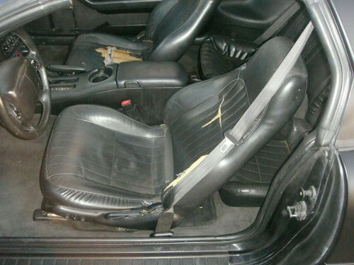 2002 SS 5.7 LS1 V8 T-Tops Leather SLP Rust Free RARE 345HP AZ Car Matte Black, US $8,900.00, image 16