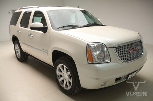 2013 denali 1500 aws navigation sunroof leather heated v8 vortec