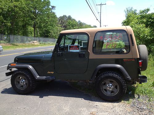 1995 jeep wrangler rio grande-84k miles-4x4-hardtop-automatic-runs/looks great!!