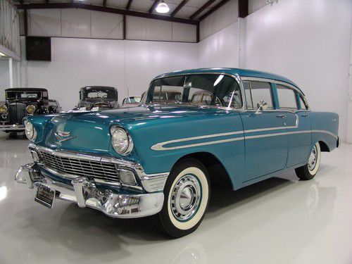 1956 chevrolet bel-air, documented 3-owner, garage kept, original interior!