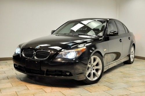 2004 bmw 545i sport 6speed perfect color combo hot hot lqqk
