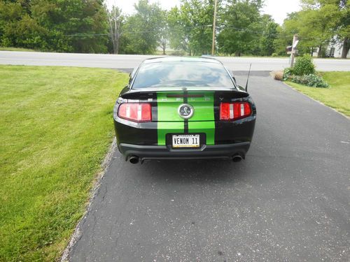2011 Shelby GT500  SVT Package 700HP - Synergy Green Racing Stripes, image 4