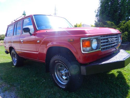 Factory toyota diesel bj60 5 speed tranny bfg tires perfect for resto
