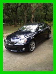 2010 lexus is250 2.5l v6 24v automatic rwd sedan premium cd leather sunroof