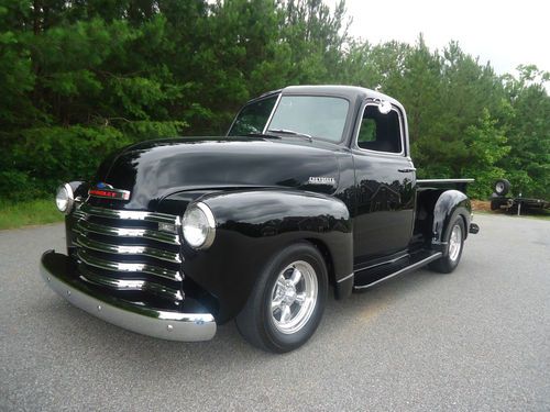 1949 chevrolet pickup black street rod