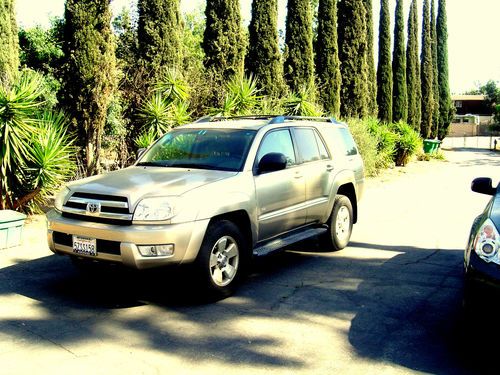 2005 toyota 4runner sr5 sport utility 4-door 4.0l gold