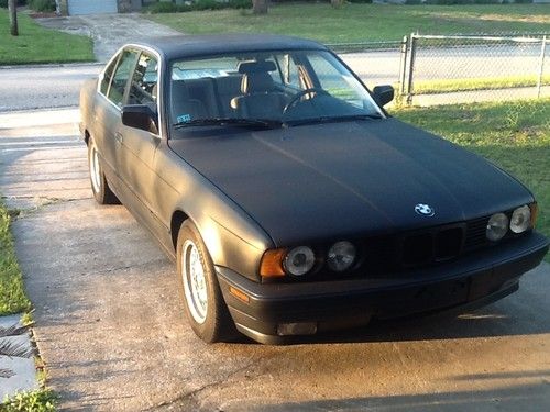 1990 bmw 535i sedan 4- door