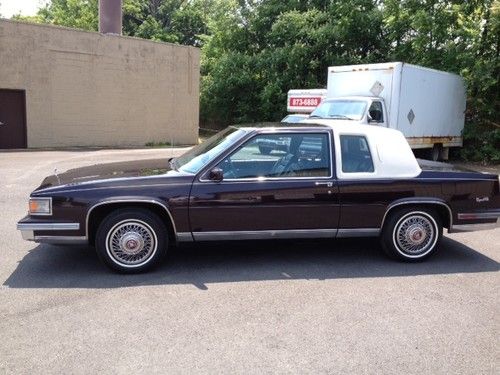 1986 cadillac coupe deville 37,000 original miles