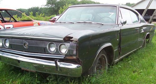 1966 dodge charger 361 2-door hard top barn find
